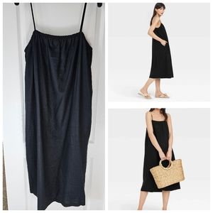 NWT Linen blend dress